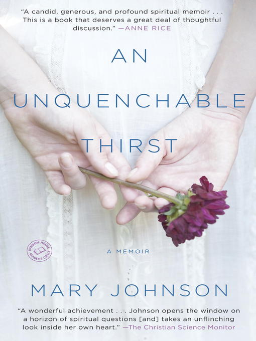 Title details for An Unquenchable Thirst by Mary Johnson - Wait list